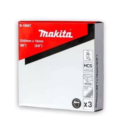 Набор полотен Makita B-16667 для ленточной пилы купить в Ноябрьске