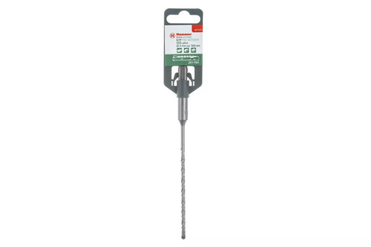 Бур HAMMER Ф4х160мм SDS Plus (201-104) купить в Ноябрьске