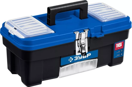 ЗУБР ДЕСНА-16, 414 x 212 x 175 мм, (16), Пластиковый ящик для инструментов (38181-16) купить в Ноябрьске