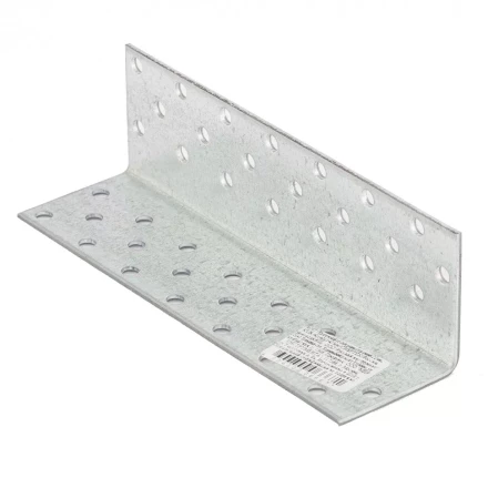 Крепежный уголок равносторонний  2,0 мм KUR 40x40x140 мм Россия Сибртех 46587 купить в Ноябрьске