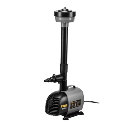 Насос фонтанный FNP110-34, 112 Вт, подъем 3,4 м, 3400 л/ч, колокольчик/каскад/гейзер Denzel 99032 купить в Ноябрьске