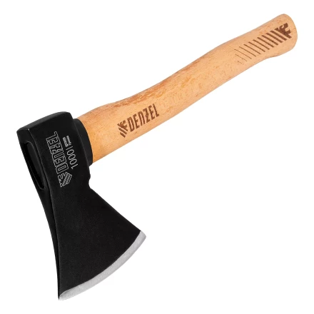Топор, 1000 г Denzel 21634, кованый, буковое топорище купить в Ноябрьске
