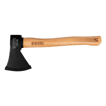 Топор, 1000 г Denzel 21634, кованый, буковое топорище купить в Ноябрьске
