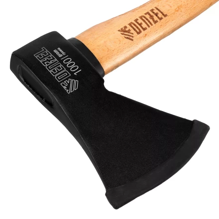 Топор, 1000 г Denzel 21634, кованый, буковое топорище купить в Ноябрьске