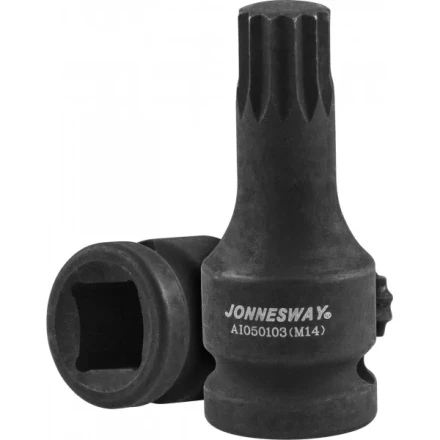 Насадка ударная многоцелевая М14х60мм 1/2&#039;&#039;DR  для а/м VW Т4  ключ верхних шаровых шарниров  AI050103  Jonnesway 48944 купить в Ноябрьске