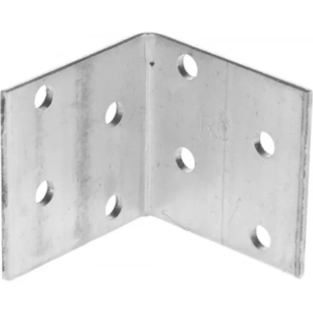 Крепежный угол ЗУБР &quot;МАСТЕР&quot; равносторонний, 40х60х60мм, 1шт 310206-040-060 купить в Ноябрьске