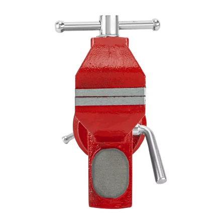 Тиски слесарные MTX 50 мм настольные поворотные c наковальней 18675 купить в Ноябрьске