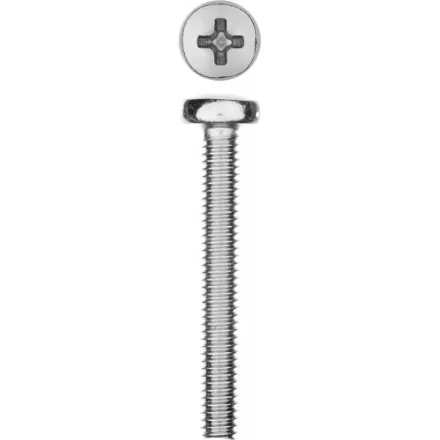 Винт DIN 7985 M4x30мм, 10шт, кл. пр. 4.8, оцинкованный, ЗУБР 303156-04-030 купить в Ноябрьске