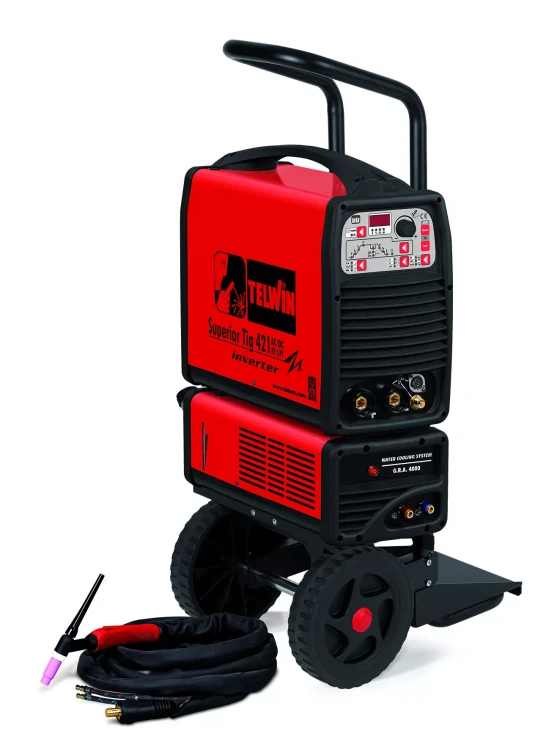 Сварочный аппарат Telwin SUPERIOR TIG 421 DC-HF/LIFT AQUA  TIG ACC  купить в Ноябрьске
