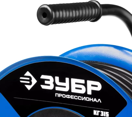 Удлинитель на катушке &quot;КГ 315&quot;, 30 м, 3700 Вт, 4 гнезда, IP44, КГ 3х1,5 кв мм, ЗУБР 55080-30 купить в Ноябрьске