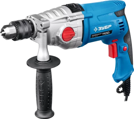 Дрель ударная двухскоростная + кейс ЗДУ-1100-2 ЭРМКМ2 серия ПРОФЕССИОНАЛ купить в Ноябрьске