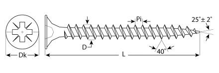 Саморезы СУ-Б универсальные белый цинк пакет серия Без серии купить в Ноябрьске