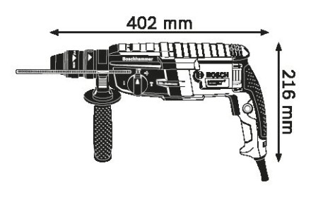 Перфоратор BOSCH GBH 2-28 F (0.611.267.600) купить в Ноябрьске
