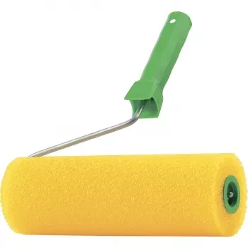 Валик &quot;СТРУКТУРНЫЙ&quot; поролоновый с ручкой, &quot;гладкий&quot;, 180 мм СИБРТЕХ 80233 купить в Ноябрьске