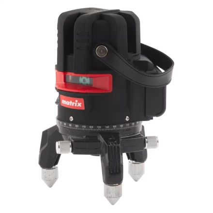 Лазерный уровень ML 06 Green, 30 м, 520 нм, аккумулятор Li 2800 мАч, резьба 5/8&quot; Matrix 35067 купить в Ноябрьске