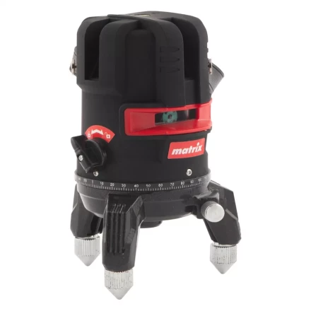 Лазерный уровень ML 06 Green, 30 м, 520 нм, аккумулятор Li 2800 мАч, резьба 5/8&quot; Matrix 35067 купить в Ноябрьске