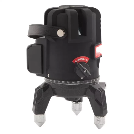 Лазерный уровень ML 06 Green, 30 м, 520 нм, аккумулятор Li 2800 мАч, резьба 5/8&quot; Matrix 35067 купить в Ноябрьске