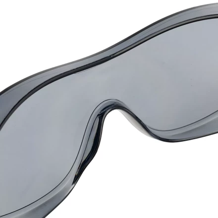 Очки защитные открытые Denzel 89203, поликарбонатные, увеличенная дымчатая линза, регулируемые дужки купить в Ноябрьске