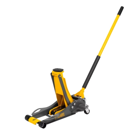 Домкрат гидравлический подкатной Denzel 51250, 3 т, 75-500 мм, быстрый подъем, низкий подхват, проф. купить в Ноябрьске