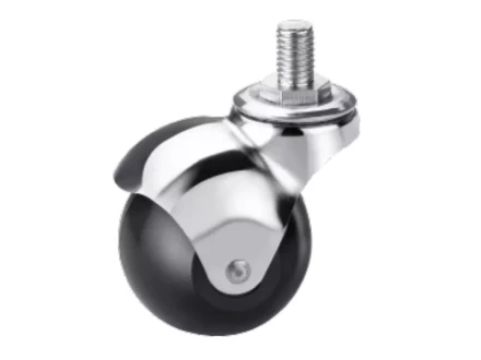 Колесо мебельное поворотное резиновое SCmt 25 50 мм с болтом 1027290 купить в Ноябрьске