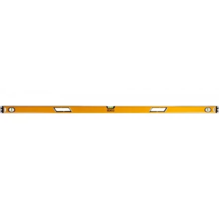 Уровень JCB коробчатый, 2 фрезерованные базовые поверхности, 3 ампулы, крашенный, с ручками, 0,5мм/м, 180см JBL006 купить в Ноябрьске