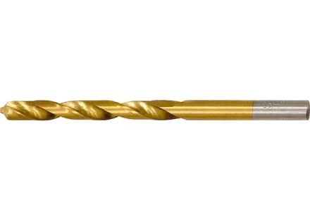Сверло по металлу 6 мм HSS нитридтитановое покрытие цилиндрический хвостовик MATRIX 717600 купить в Ноябрьске