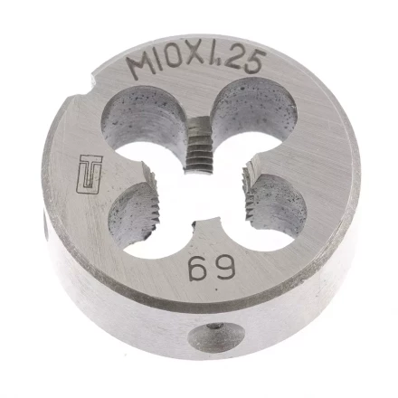 Плашка М10 х 1,25 мм СИБРТЕХ 77025 купить в Ноябрьске