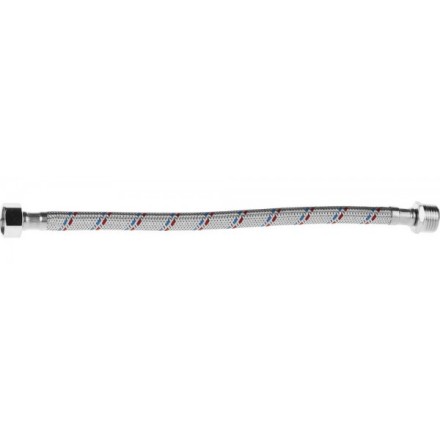 Подводка гибкая STAYER для воды, оплетка из нержавеющей стали, г/ш 1/2&quot; - 0,3м 51015-G/S-030 купить в Ноябрьске