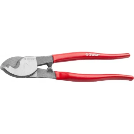 Кабелерез ЗУБР &quot;МАСТЕР&quot; для резки неброн кабеля из цв металлов, цельнокованые из Ст 55,кабель сечением до 60 мм2,250мм 23343-25 купить в Ноябрьске