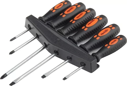 Набор отверток CrV  двухкомпонентные рукоятки 6 шт SPARTA. 13307 купить в Ноябрьске