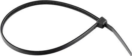 Хомуты 100 х 2.5 мм пластмассовые черные 100 шт СИБРТЕХ 45540 купить в Ноябрьске