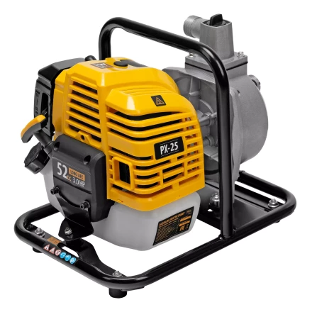 Мотопомпа бензиновая для чистой воды Denzel PX-25, 52 см3, 1&quot;, 170 л/мин, глуб 8 м, напор 30 м 99205 купить в Ноябрьске