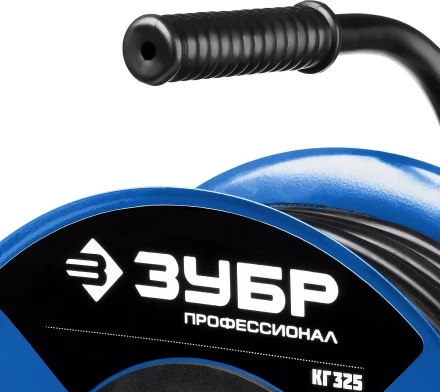 Удлинитель на катушке &quot;КГ 325&quot;, 30 м, 4000 Вт, 4 гнезда, IP44, КГ 3х2,5 кв мм, ЗУБР 55079-30 купить в Ноябрьске