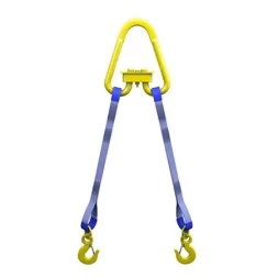 Строп текстильный двухветвевой 2СТ 8 т L=6 м SF6 150 мм Звено РТ-3