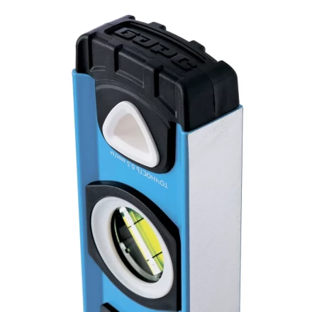 Уровень алюминиевый двуручный 1200 мм профиль 1.6 мм фрезерованный ударопрочные заглушки 3 глазка БАРС 34356 купить в Ноябрьске