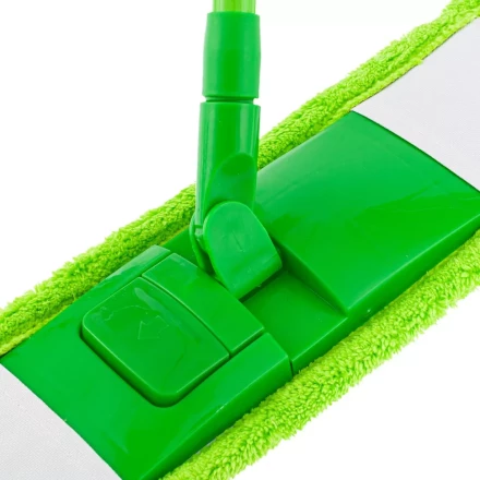 Швабра телескопическая Elfe 120 см с пластиковой складной подошвой насадка микрофибра 935055 купить в Ноябрьске