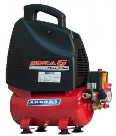 Компрессор безмасляный поршневой прямой привод Aurora BORA-6 купить в Ноябрьске