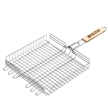 Решетка-гриль Camping Palisad 69647 340х340х60 мм, объемная, нержавеющая сталь купить в Ноябрьске