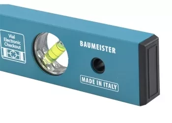 Уровень алюминиевый усиленный 800 мм толщина профессиональный 2 мм 3 глазка  GROSS 33628 купить в Ноябрьске