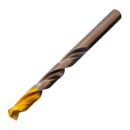 Набор сверл по металлу Denzel 723008, 1-10 мм, Р6М5К8-TiN, Golden Tip, 19 шт купить в Ноябрьске