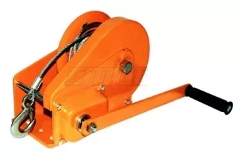 Лебедка ручная с тормозом BHW 1200 канат купить в Ноябрьске
