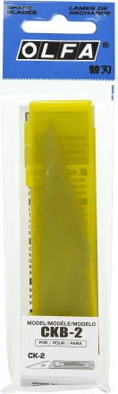 Лезвие OLFA из нержавеющей стали для OL-CK-2, 105х20х1,2мм, 2шт OL-CKB-2 купить в Ноябрьске