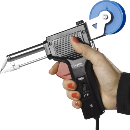 Паяльники с подачей припоя 2 мощности (30Вт/60Вт) серия ПРОФЕССИОНАЛ купить в Ноябрьске