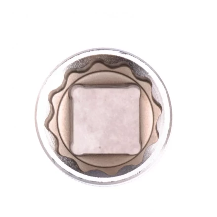 Головка торцевая 22 мм двенадцатигранная CrV под квадрат 1/2 хромированная Stels 13668 купить в Ноябрьске