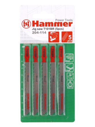 Пилка для лобзика Hammer Flex 204-114 JG WD T101BR купить в Ноябрьске