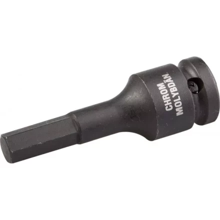 Торцовая головка KRAFTOOL &quot;INDUSTRIE QUALITAT&quot; ударная (1/2&quot;), HEX, Cr-Mo, фосфатированная, H10 27950-10_z01 купить в Ноябрьске