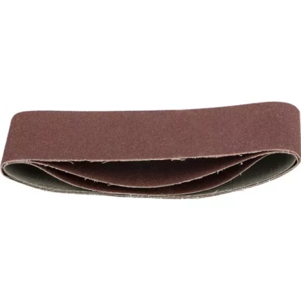 Лента STAYER &quot;MASTER&quot; шлифовальная универсальная бесконечная на тканевой основе, для ЛШМ, P80, 75х533мм, 3шт 35442-080 купить в Ноябрьске