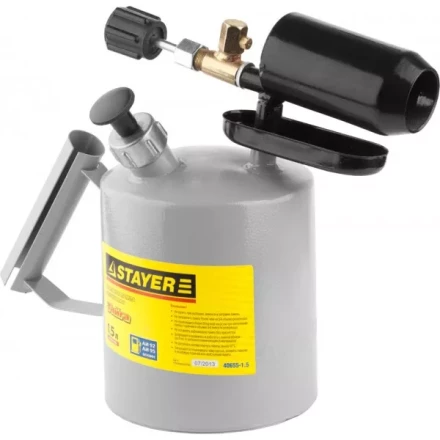 Лампа STAYER "PROFI" паяльная, стальная, 1,5л 40655-1.5 купить в Ноябрьске