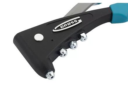 Заклёпочник литой  усиленный заклёпки 2,4-4,8мм GROSS 40403 купить в Ноябрьске