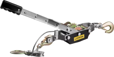 Лебедка STAYER &quot;MAXPull&quot; рычажная, тросовая, 4т/3м 4310-4 купить в Ноябрьске